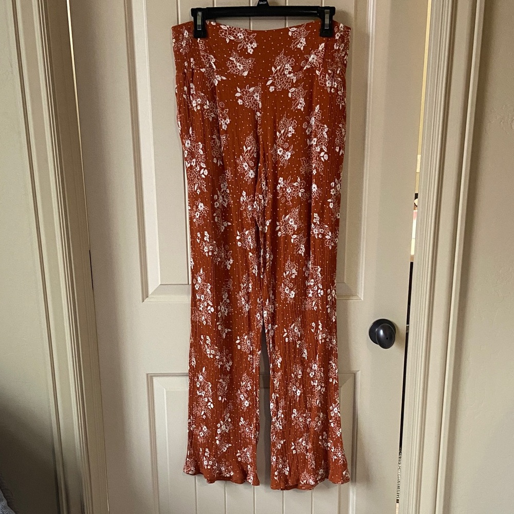 Floral Flowy Pants